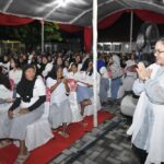 Wali Kota Semarang Agustina Wilujeng tarawih keliling di Lapas Perempuan Bulu dan menyerahkan 300 Al-Qur’an untuk warga binaan sebagai bagian dari silaturahmi Ramadan.