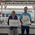 Sebanyak 78 porter di Stasiun Semarang Tawang dan Poncol menerima bingkisan sembako melalui program Bag of Happiness yang digelar PLN UP3 Semarang bersama Human Initiative.