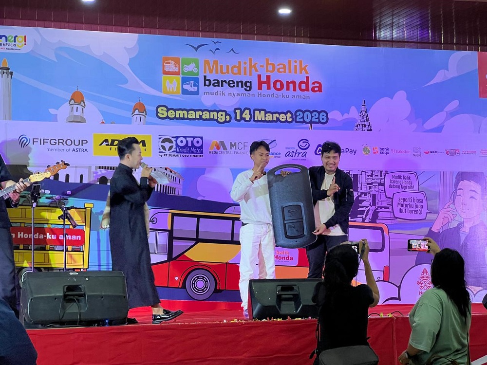 Program Mudik Balik Bareng Honda 2026 kembali digelar oleh Astra Honda Motor dengan memberangkatkan 2.521 pemudik menggunakan 60 bus dari Jakarta menuju Yogyakarta dan Semarang.