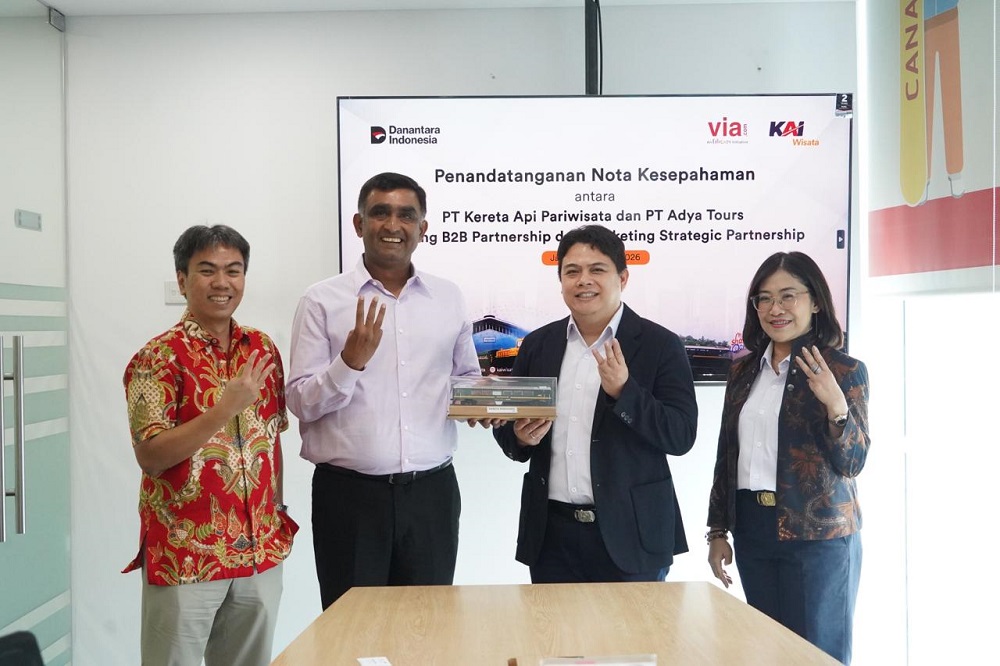 KAI Wisata Gandeng Adya Tours, Paket Wisata Kereta Api Kini Lebih Mudah Dijangkau Wisatawan