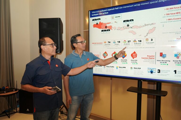Telkomsel menyiapkan jaringan dan layanan khusus menyambut mudik Lebaran 2026 di Jawa Bali. Sebanyak 150 titik strategis dipantau dengan posko siaga, BTS mobile, dan teknologi AI untuk memastikan koneksi pelanggan tetap stabil selama Ramadan dan Idulfitri.