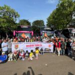 Sebanyak 350 warga asal Kota Semarang diberangkatkan dari TMII Jakarta menuju Terminal Mangkang melalui program mudik gratis yang difasilitasi Pemkot Semarang bersama Pemerintah Provinsi Jawa Tengah.