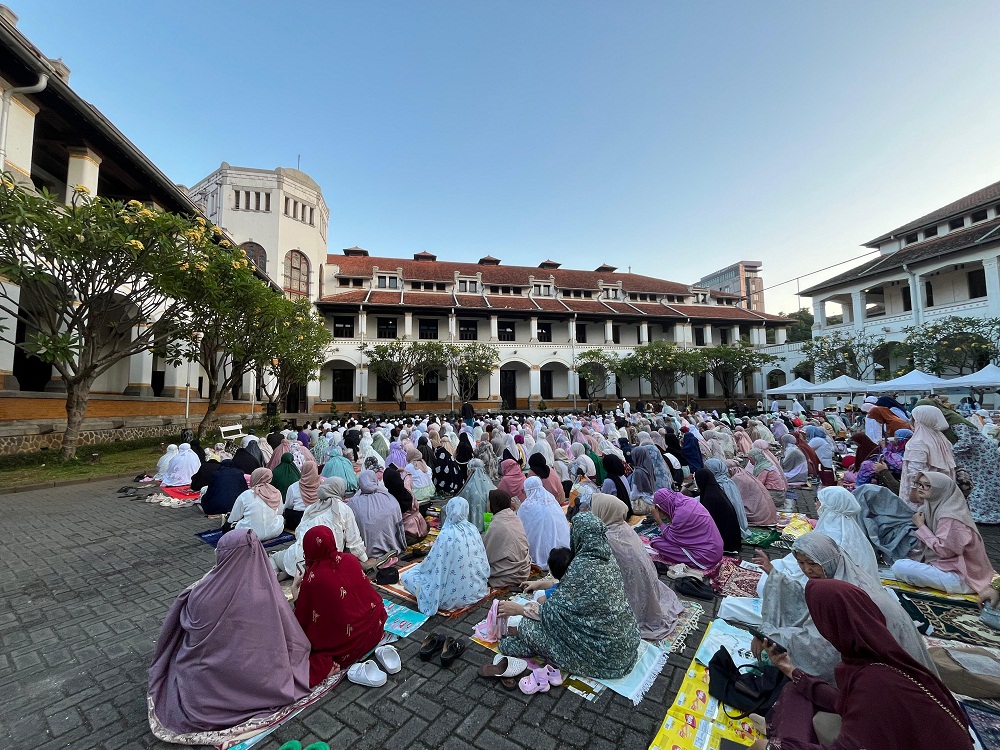 Lawang Sewu Jadi Lokasi Salat Id 2026, Perpaduan Wisata Sejarah dan Nuansa Spiritual