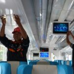 Sebanyak 18 lokomotif dan 155 kereta telah dinyatakan laik operasi setelah rampcheck oleh Direktorat Jenderal Perkeretaapian Kementerian Perhubungan.