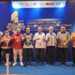 Jajaran PT. Pegadaian saat menghadiri Satu Tahun Launching Indonesia Bullion Ecosystem Roadmap
