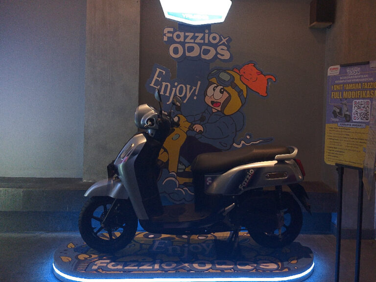 promo beli kopi dapat motor Yamaha Fazzio