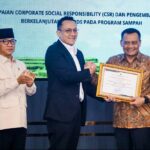 Penghargaan nasional atas program pengelolaan sampah berbasis desa diterima Pemerintah Provinsi Jawa Tengah.