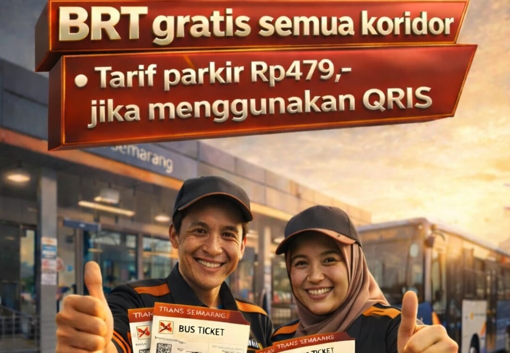 jadwal transportasi gratis BRT Trans Semarang Mei 2026