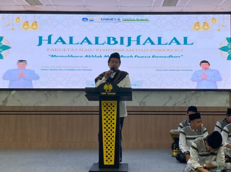 Kegiatan halalbihalal FIPP UNNES 2026 menjadi momentum penting untuk mengurai konflik jabatan dan mempererat silaturahmi sivitas akademika.