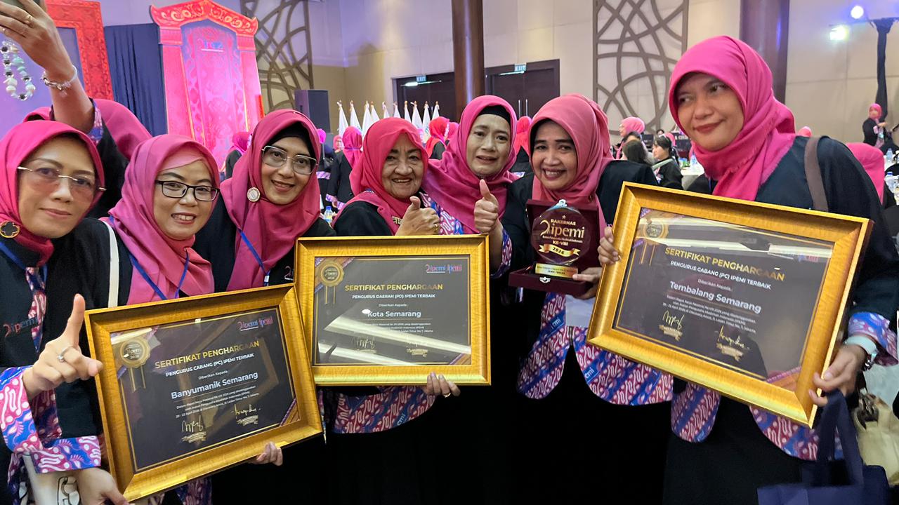 IPEMI Jawa Tengah meraih penghargaan nasional dalam Rakernas ke-8 di Jakarta.