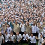 Presiden Prabowo Subianto meninjau langsung revitalisasi sekolah dan pelaksanaan Program Makan Bergizi Gratis (MBG) di SMA Negeri 1 Cilacap.