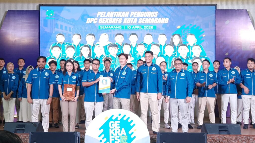 pelantikan GeKrafs Kota Semarang dorong UMKM naik kelas