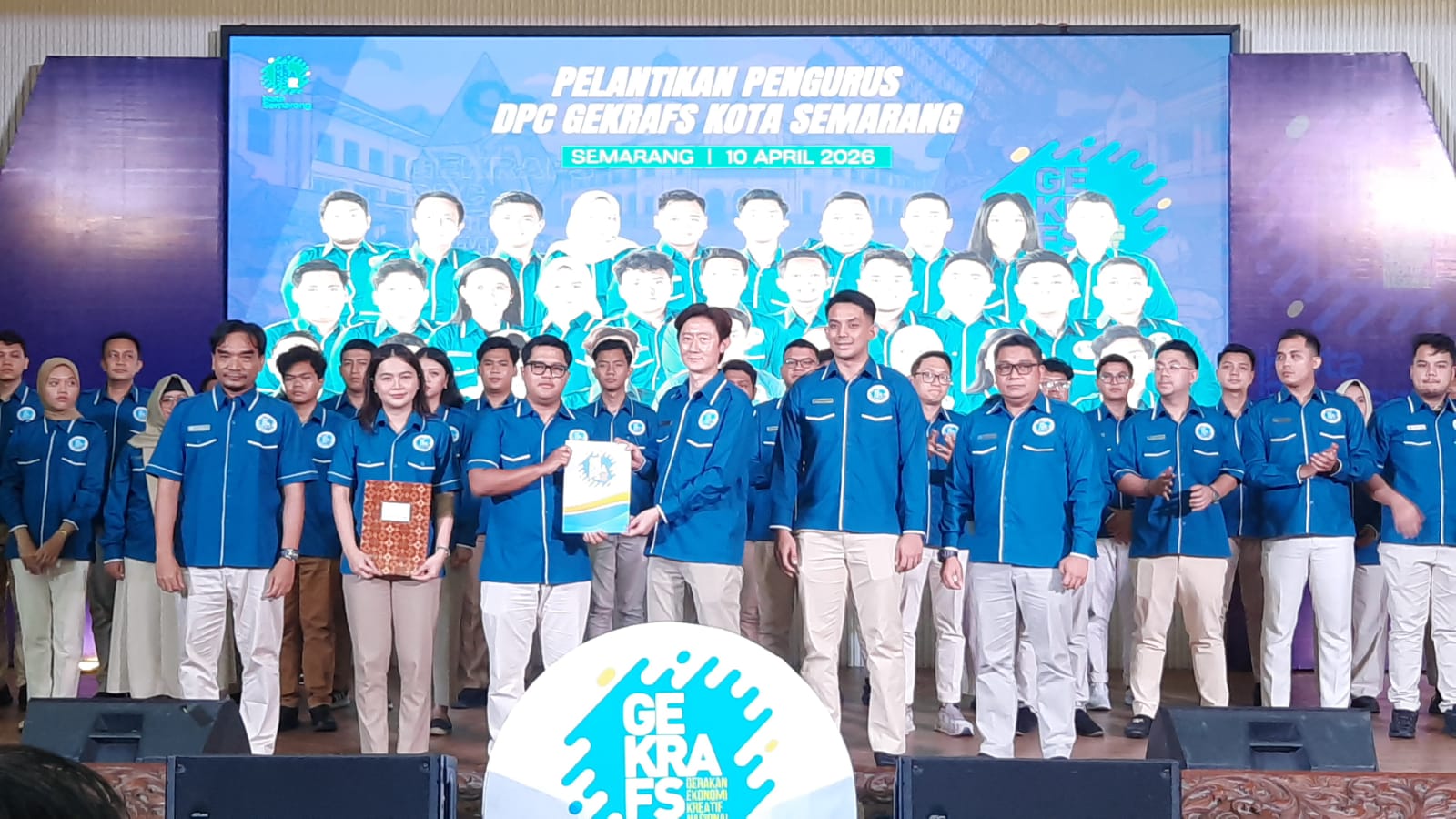 pelantikan GeKrafs Kota Semarang dorong UMKM naik kelas