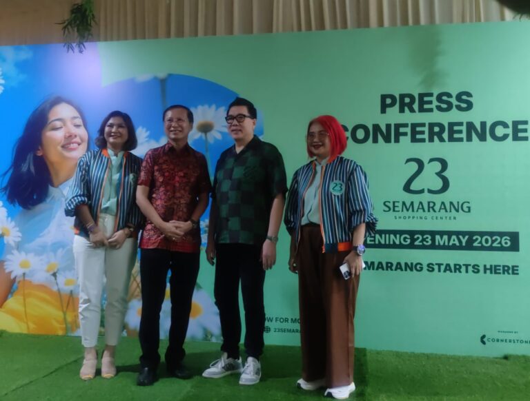 23 Semarang Shopping Center retail modern terbaru di Kota Semarang resmi dibuka, Jumat (23/5/2026). (Dok.Folkstime)