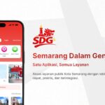 Warga Kota Semarang kini bisa menikmati kemudahan akses 20 layanan publik hanya melalui satu aplikasi “Semarang Dalam Genggaman Saya”.