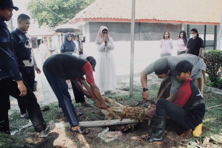 Pelaksanaan qurban Iduladha 1447 H di Lapas Perempuan Kelas IIA Semarang berlangsung khidmat dengan penyembelihan 12 kambing. Daging qurban dibagikan kepada warga binaan pemasyarakatan (WBP), keluarga binaan, hingga masyarakat sekitar