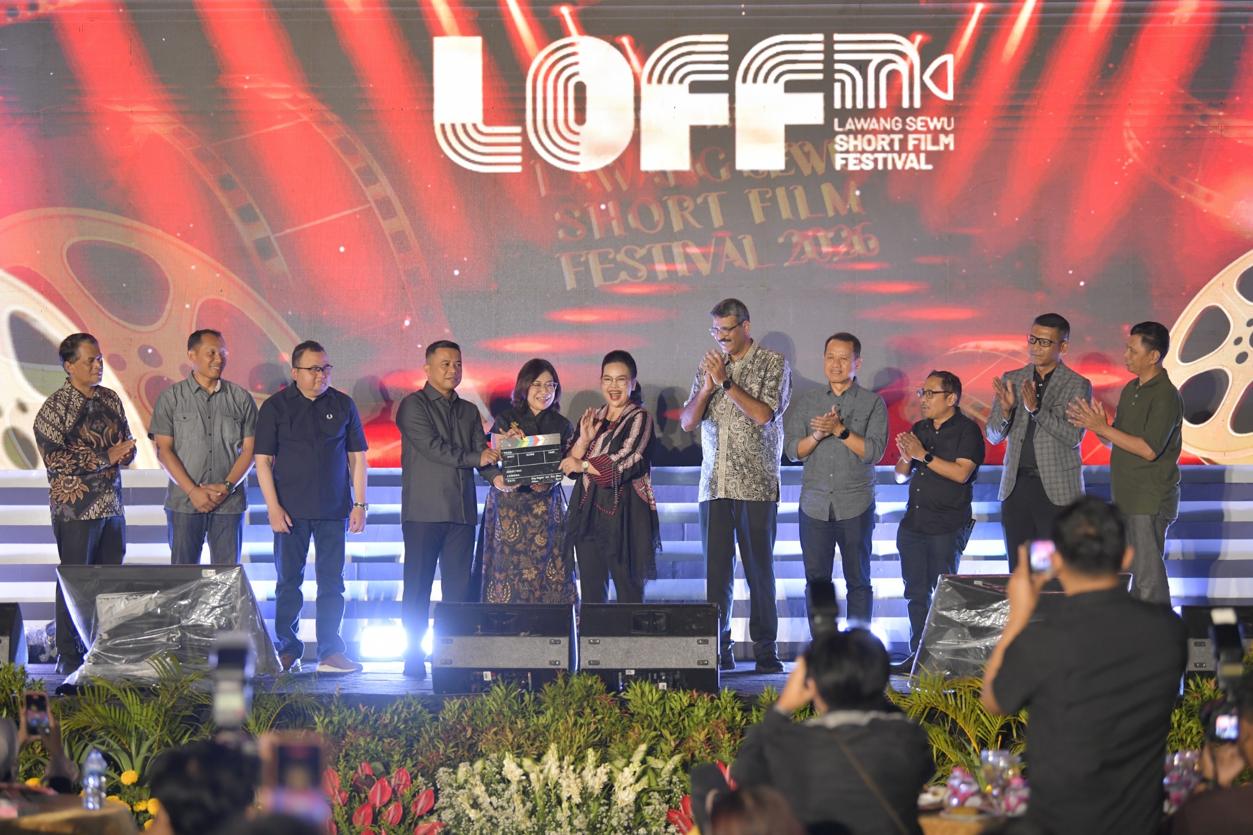 Wali Kota Semarang Agustina Wilujeng resmi meluncurkan Lawang Sewu Short Film Festival (LOFF) 2026 di Lawang Sewu.