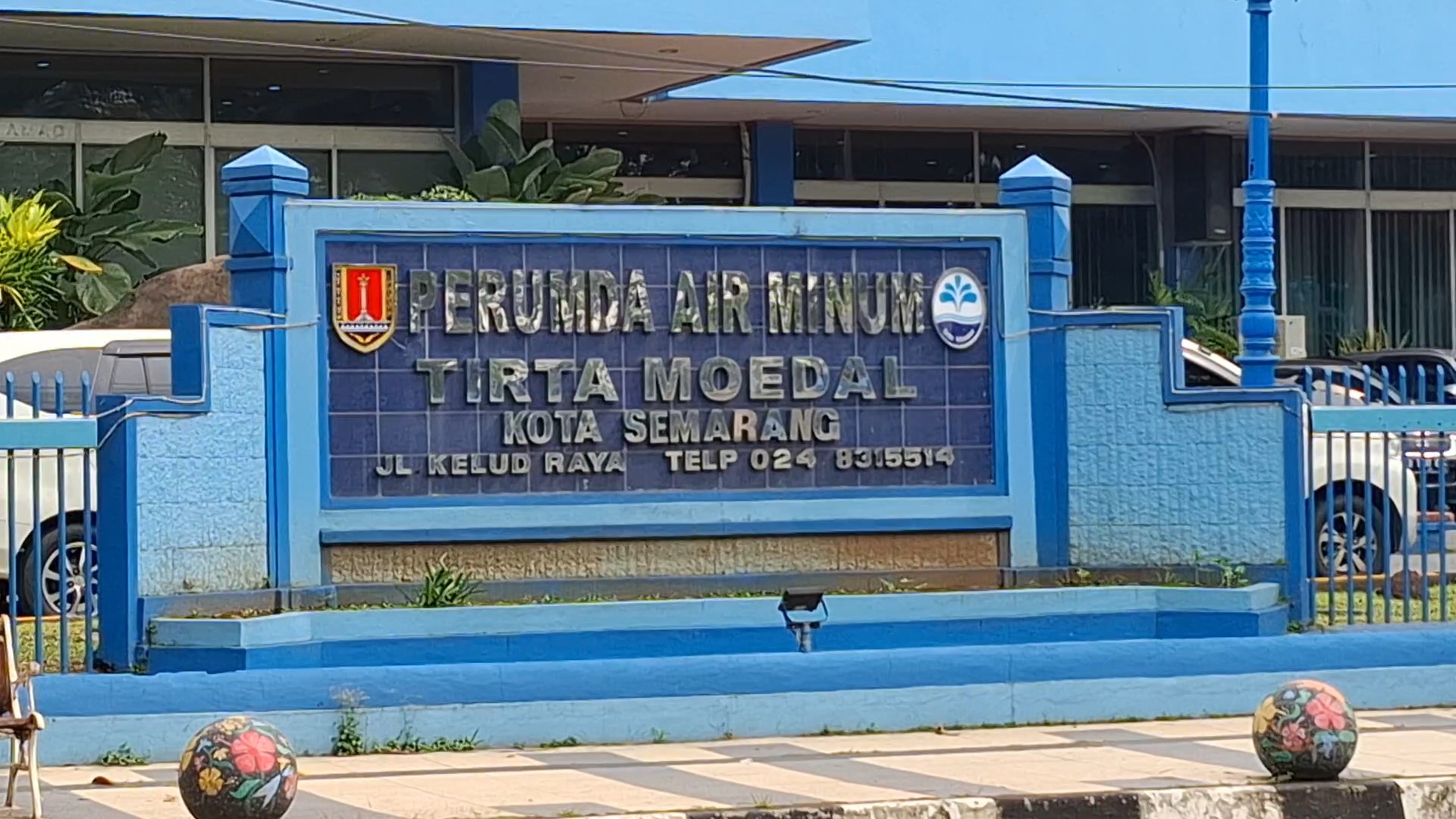 Kantor PDAM Tirta Moedal Kota Semarang di Jalan Kelud Raya. (Dok. Folkstime)