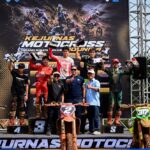 Ivan Valrossi sukses meraih podium perdana Kejurnas MX2 2026 di Bekasi bersama Honda CRF250R.
