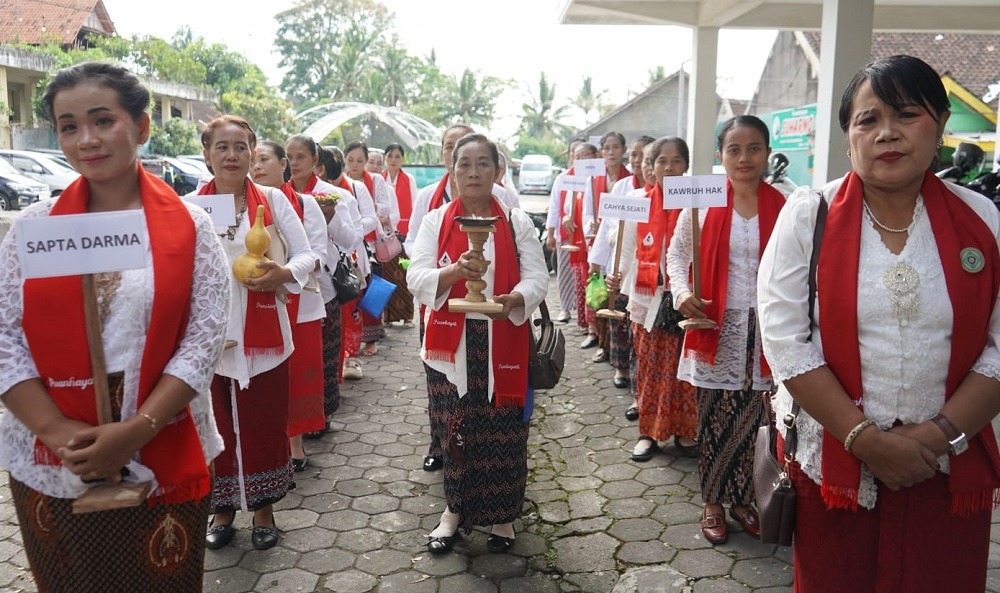 Puan Hayati Jawa Tengah menggelar penguatan kapasitas perempuan penghayat di Semarang untuk membangun kemandirian ekonomi, memperkuat spiritualitas