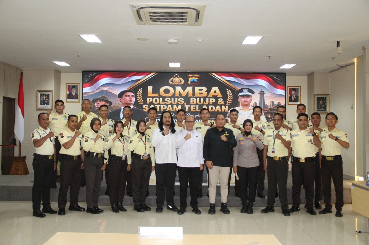 Polda Jawa Tengah menggelar Lomba Polsus, Satpam dan BUJP Teladan dalam rangka Hari Bhayangkara ke-80.