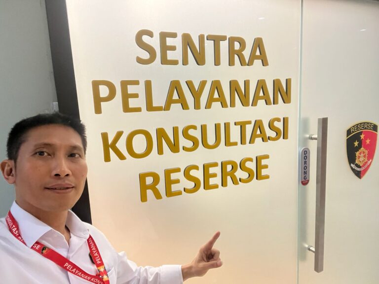 Bareskrim Polri menghadirkan Layanan Konsultasi Reserse yang memungkinkan masyarakat memantau perkembangan laporan polisi secara daring