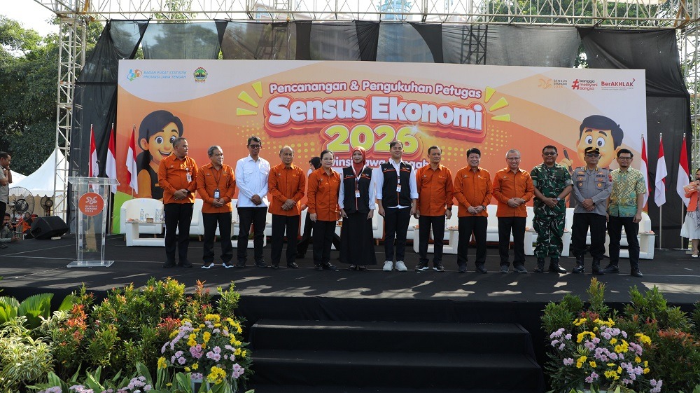 Kota Semarang disebut sebagai salah satu pusat pertumbuhan ekonomi penting di Jawa Tengah yang akan menjadi fondasi data strategis bagi pembangunan ekonomi nasional.