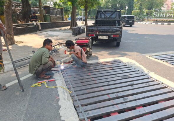 Grill Jalan Pahlawan Semarang Aman, Grating Baru 20 Juli