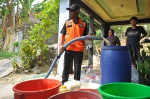 BPBD Kota Semarang menyiapkan 900 ribu liter cadangan air bersih untuk menghadapi musim kemarau 2026.