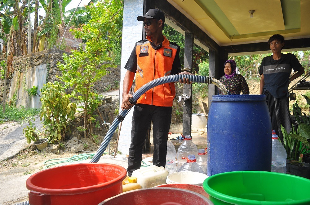 BPBD Kota Semarang menyiapkan 900 ribu liter cadangan air bersih untuk menghadapi musim kemarau 2026.