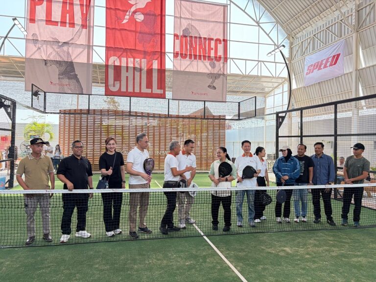 Gets Court resmi dibuka di Semarang dengan menghadirkan enam lapangan padel berstandar internasional, satu lapangan pickleball, serta fasilitas sport & lifestyle modern.
