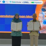 Pegadaian besama dengan TP PKK Jateng beri literasi keuangan.