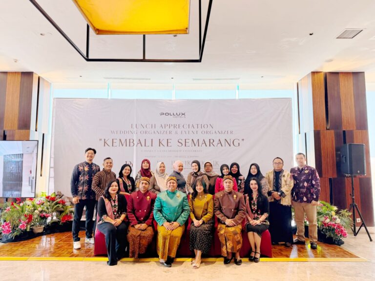 Pollux Hotel Group memperkuat bisnis MICE dan wedding di Jawa Tengah dengan menggandeng sekitar 100 Wedding Organizer dan Event Organizer melalui Appreciation Lunch 2026 di Semarang