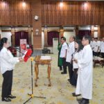 Wali Kota Semarang Agustina Wilujeng Pramestuti melantik dan merotasi 47 pejabat di lingkungan Pemerintah Kota Semarang sebagai langkah mempercepat pelayanan publik