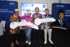 BTN kembali menjadi bank penyalur KPR FLPP terbesar di Indonesia setelah menyalurkan 30.203 rumah subsidi dalam akad massal nasional.
