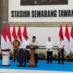 Presiden Prabowo Subianto meresmikan revitalisasi tahap awal Stasiun Tawang Semarang yang telah berusia 112 tahun.
