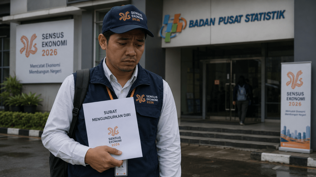 Sebanyak 30 petugas lapangan Sensus Ekonomi 2026 di Kota Semarang mengundurkan diri selama proses pendataan.