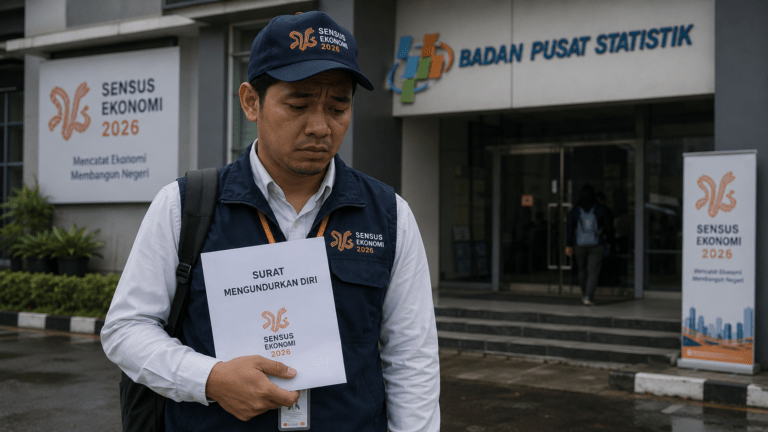 Sebanyak 30 petugas lapangan Sensus Ekonomi 2026 di Kota Semarang mengundurkan diri selama proses pendataan.