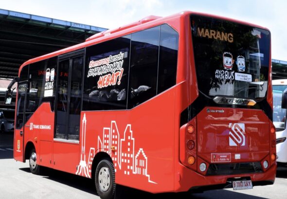 Peremajaan 132 armada Trans Semarang sepanjang 2026 menjadi salah satu faktor utama yang mengantarkan Dinas Perhubungan Kota Semarang meraih Transportasi Indonesia Award 2026.