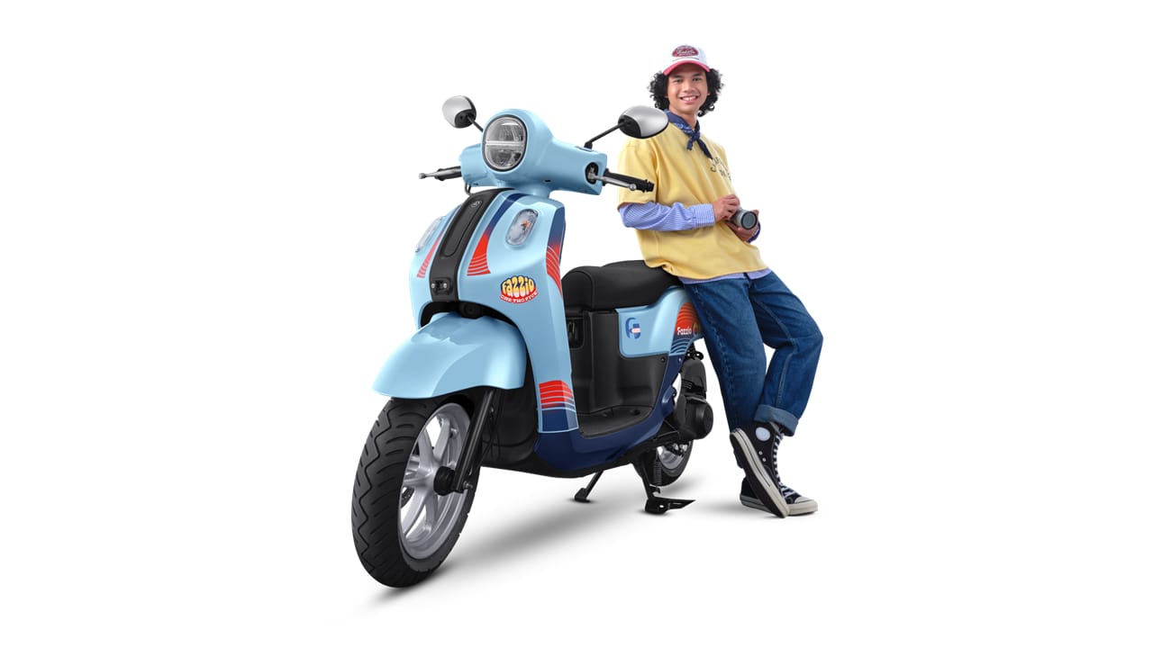 Yamaha Fazzio Sunset Blue Resmi Meluncur, Bawa Gaya Retro Summer dan Harga Rp23 Jutaan