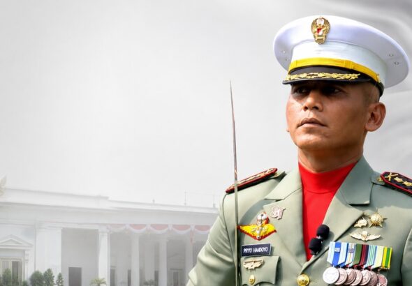 Dandim 0733/Kota Semarang Kolonel Priyo Handoyo dipercaya menjadi Komandan Upacara HUT ke-81 RI di Istana Merdeka.