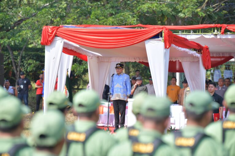 Wali Kota Semarang Agustina Wilujeng memperkuat kesiapsiagaan Satlinmas melalui Jambore Satlinmas 2026.