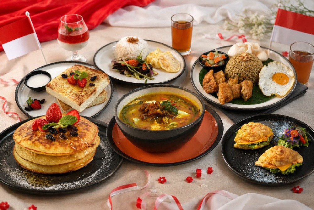 HUT Ke-81 RI, Novotel Semarang Hadirkan Freedom Feast: Nasi Glewo Rp81 Ribu, Wedang Racing Rp17 Ribu hingga Diskon Fitness 30 Persen
