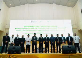 Kerjasama MoU Pegadaian dan UIN Salatiga, Senin (28/9/2026).