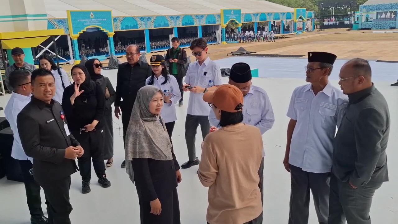 Persiapan pembukaan MTQ Nasional XXXI Tahun 2026 di Lapangan Pancasila Simpang Lima Semarang telah mencapai sekitar 90 persen.